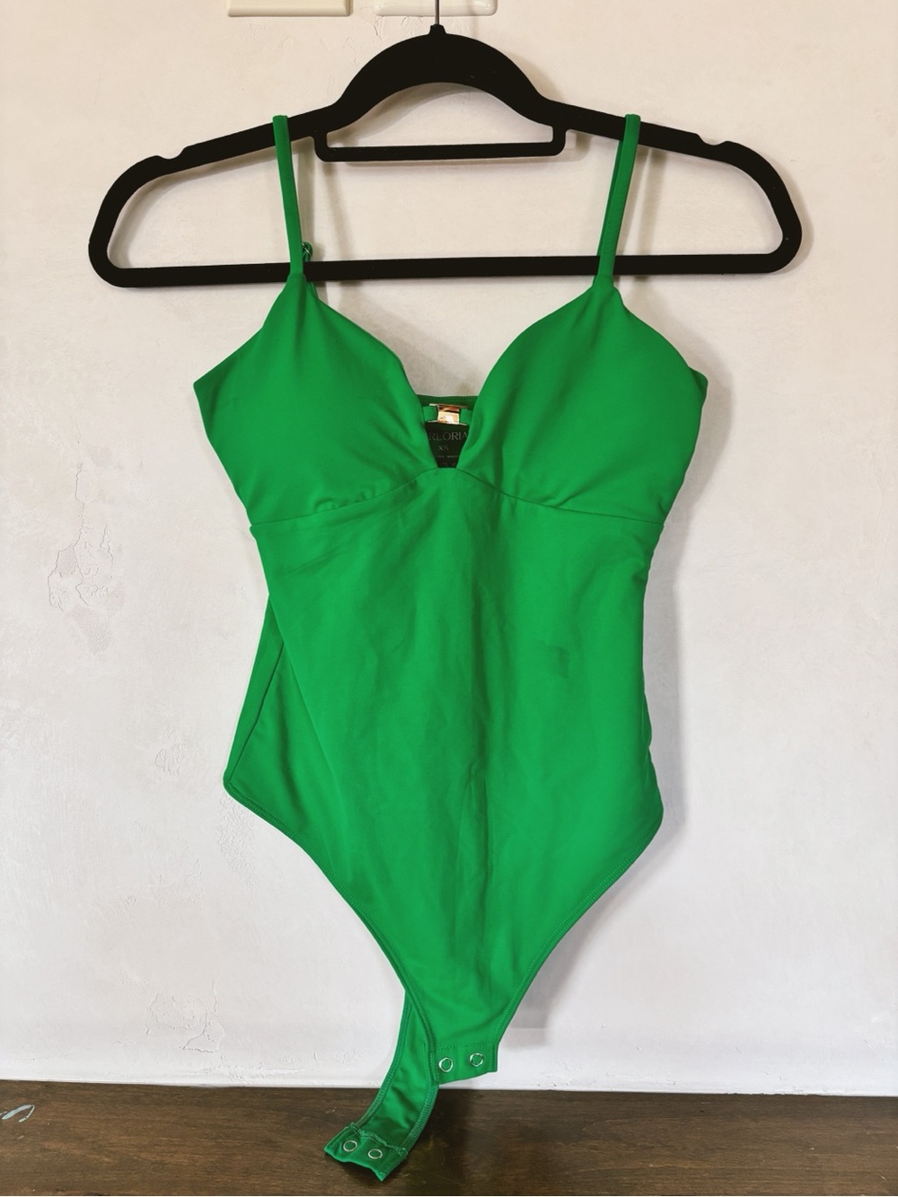 ReoRia Bright Green One-Piece Bodysuit